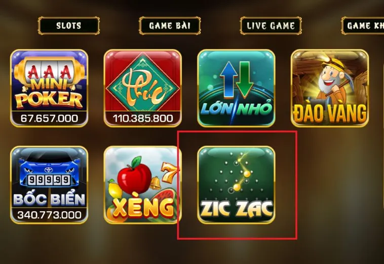 Hướng Dẫn Cách Chơi Game Nhanh ZicZac Tại 77Loc Cực Dễ Hiểu